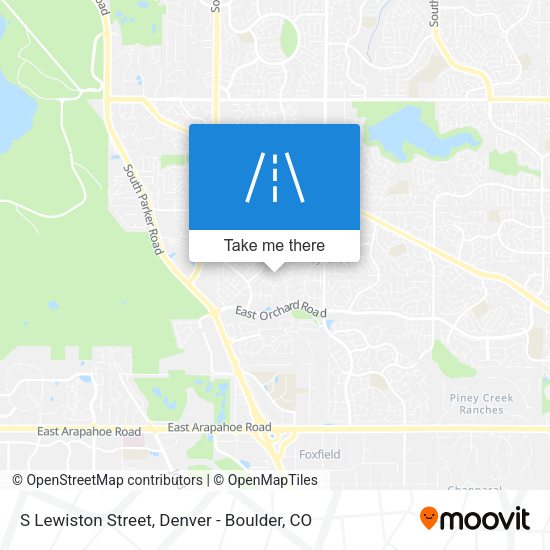 Mapa de S Lewiston Street