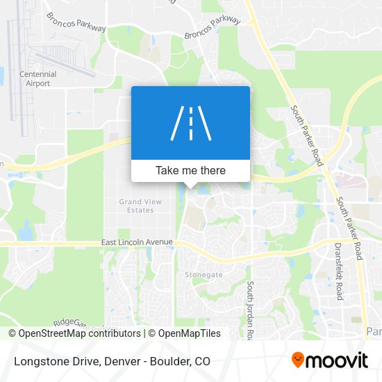 Longstone Drive map
