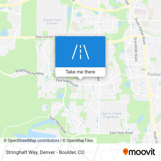 Mapa de Stringhalt Way
