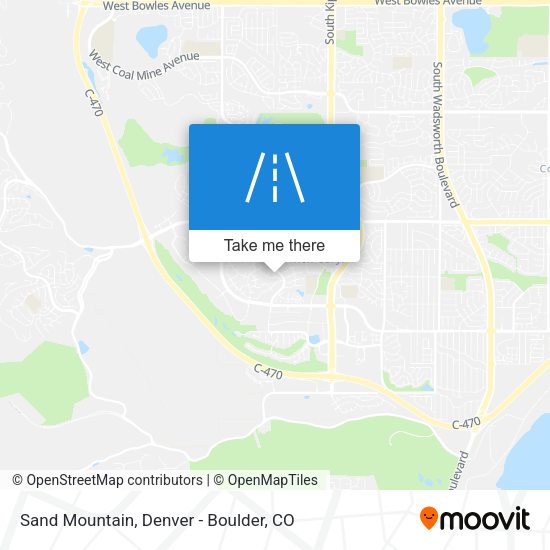 Sand Mountain map