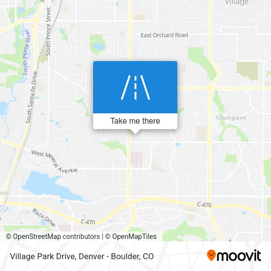 Village Park Drive map