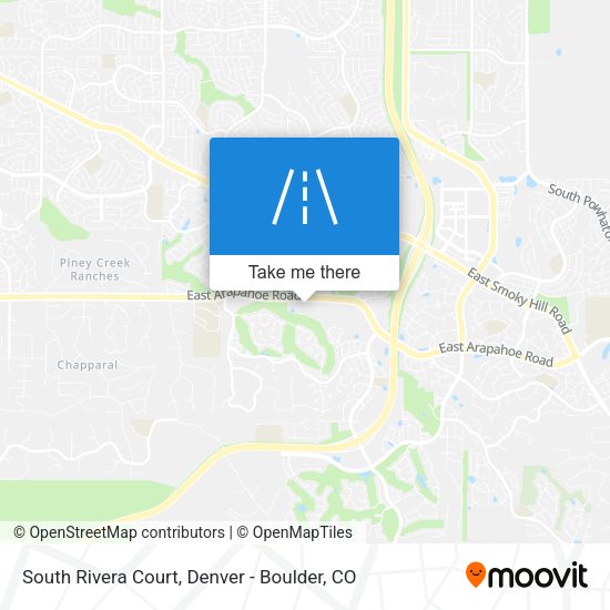 South Rivera Court map