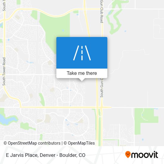 E Jarvis Place map