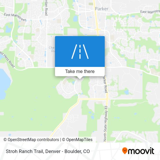 Stroh Ranch Trail map