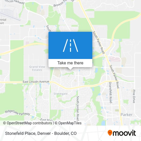 Mapa de Stonefeld Place