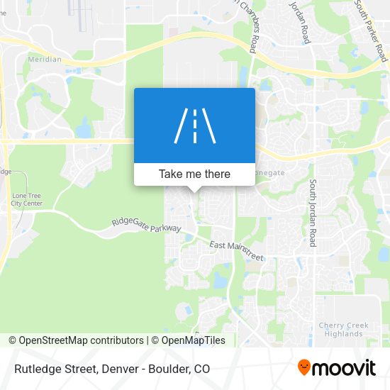Rutledge Street map