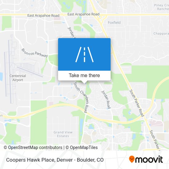 Mapa de Coopers Hawk Place
