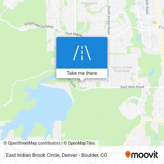 Mapa de East Indian Brook Circle