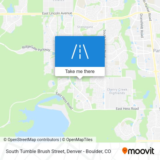 South Tumble Brush Street map