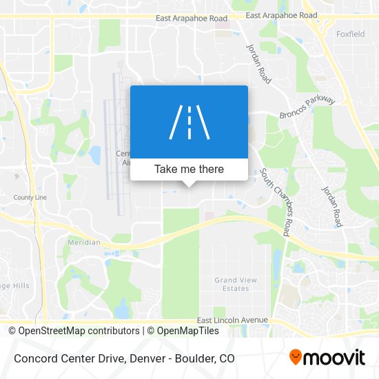Mapa de Concord Center Drive