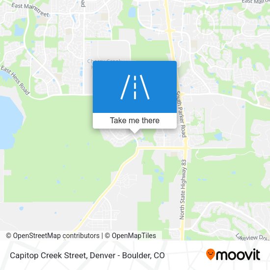 Mapa de Capitop Creek Street
