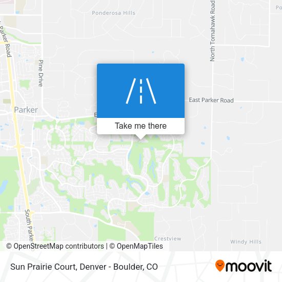 Mapa de Sun Prairie Court