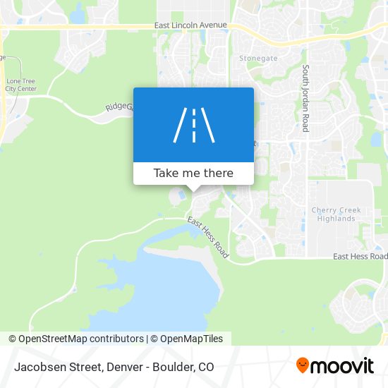 Jacobsen Street map