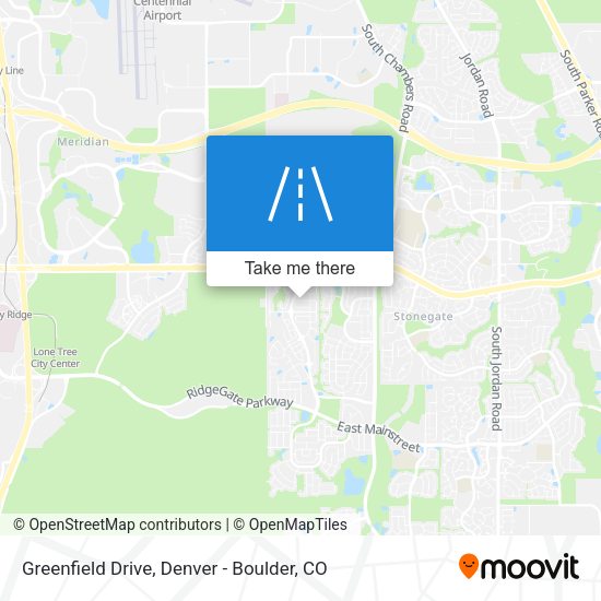 Greenfield Drive map