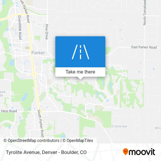 Mapa de Tyrolite Avenue