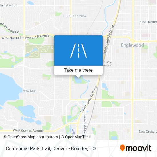 Mapa de Centennial Park Trail