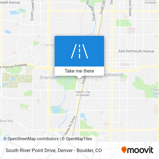 South River Point Drive map