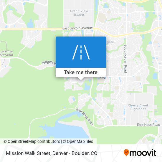 Mission Walk Street map