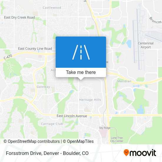 Mapa de Forsstrom Drive