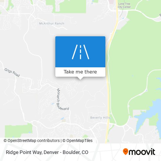 Mapa de Ridge Point Way