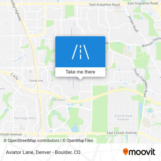 Aviator Lane map
