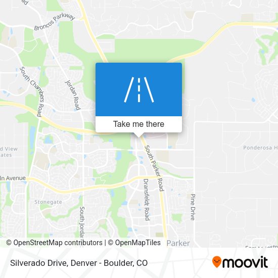 Silverado Drive map
