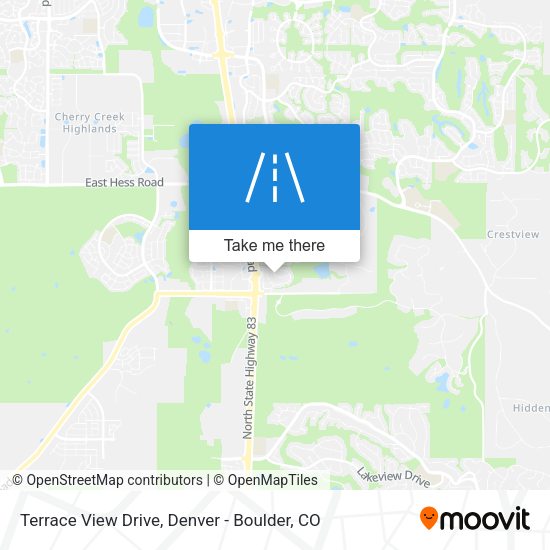 Terrace View Drive map