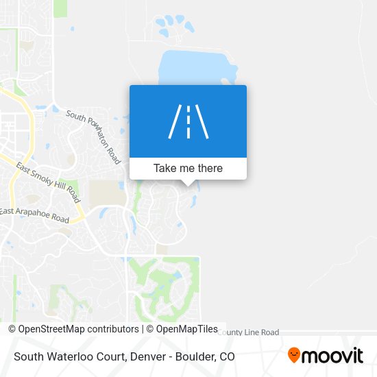 South Waterloo Court map