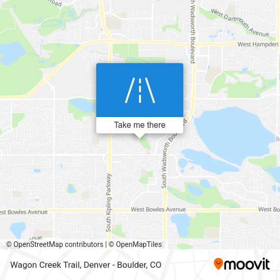 Mapa de Wagon Creek Trail