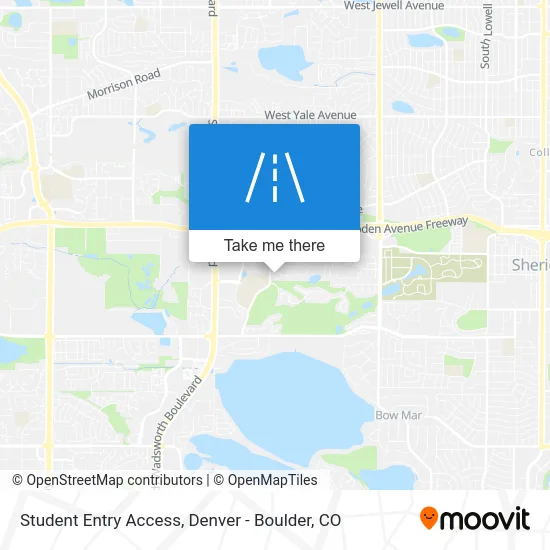 Student Entry Access map