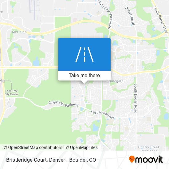 Bristleridge Court map