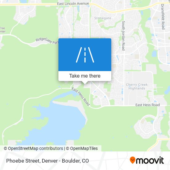Phoebe Street map