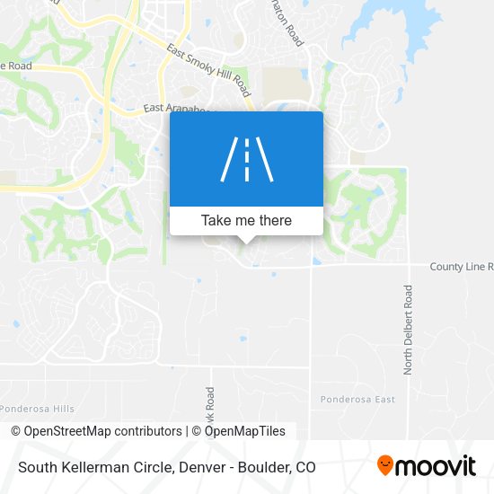 South Kellerman Circle map