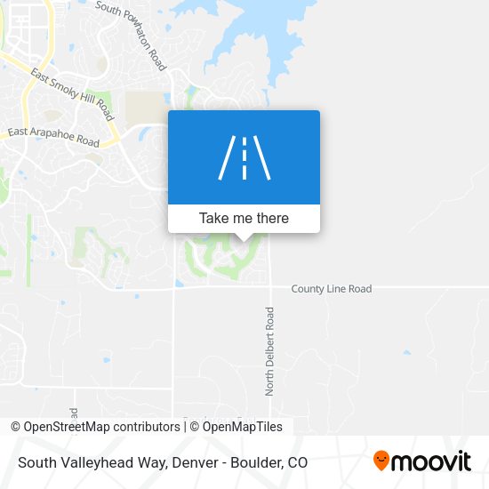 Mapa de South Valleyhead Way