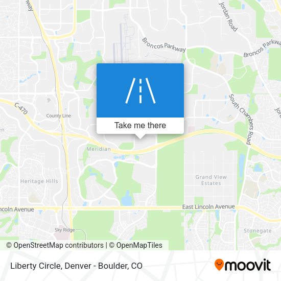 Liberty Circle map