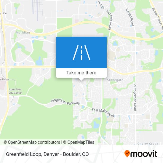 Mapa de Greenfield Loop