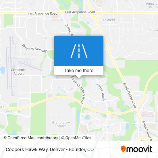 Mapa de Coopers Hawk Way