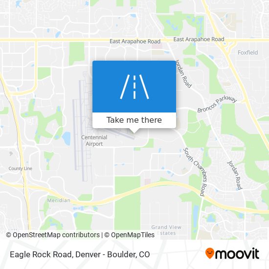 Eagle Rock Road map