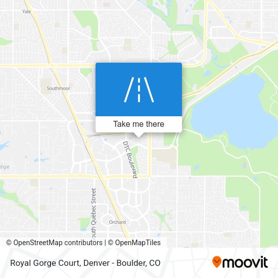 Royal Gorge Court map