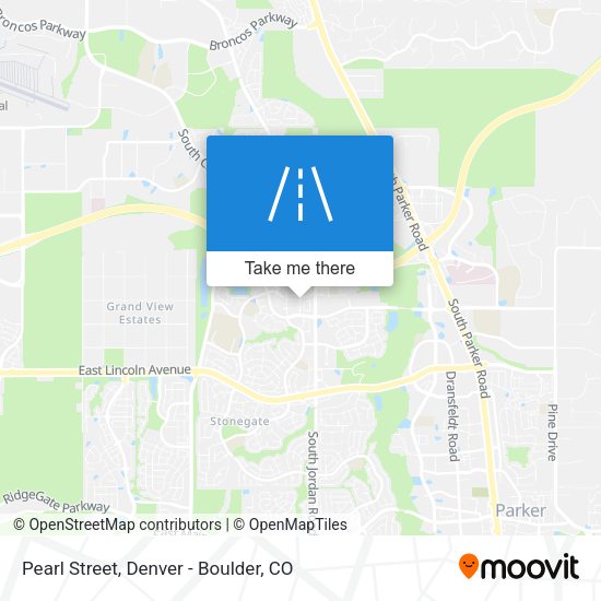Pearl Street map