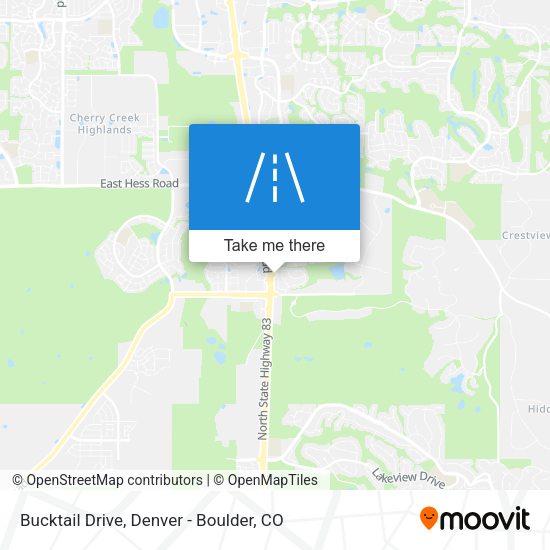 Mapa de Bucktail Drive