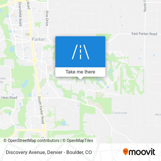 Discovery Avenue map