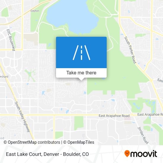 East Lake Court map