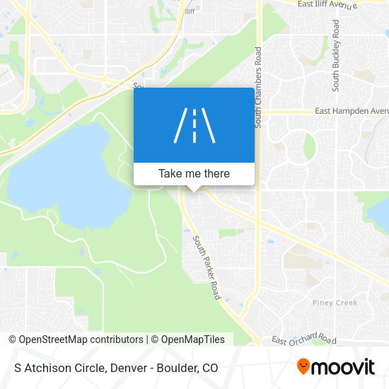 S Atchison Circle map