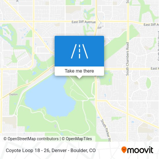 Mapa de Coyote Loop 18 - 26