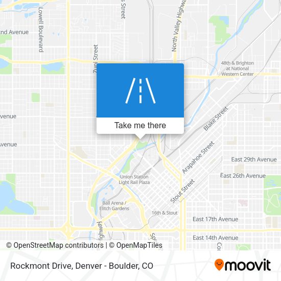 Mapa de Rockmont Drive
