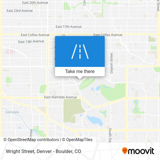 Wright Street map
