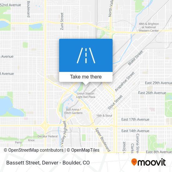 Bassett Street map