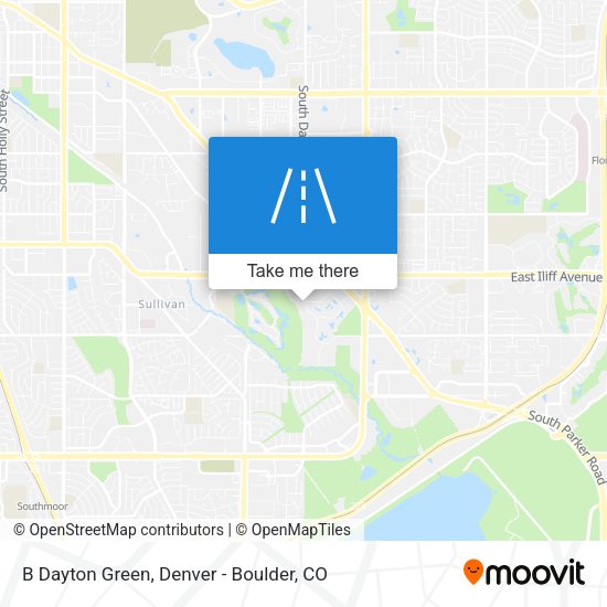 B Dayton Green map