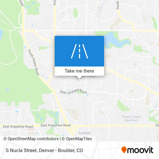 S Nucla Street map